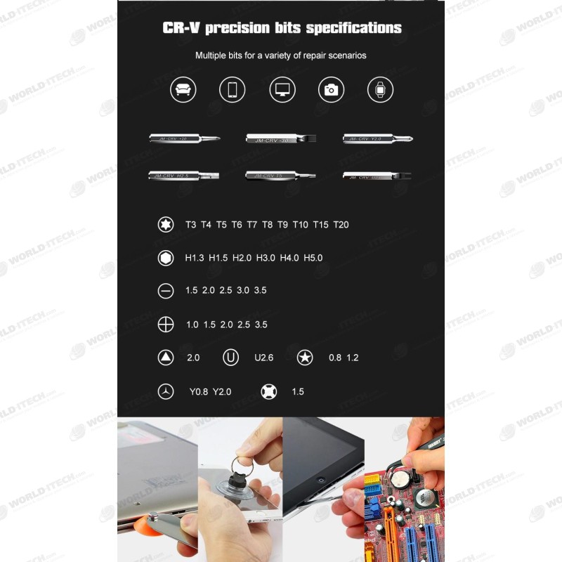 47-piece smartphone repair kit Jakemy