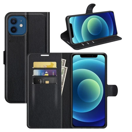 Coque noire refermable iPhone 6 / 6S