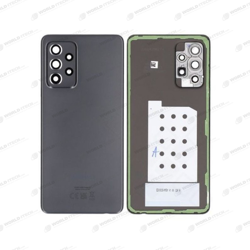 Vitre arrière noir OFFICIELLE Samsung Galaxy A52 5G A528B GH82-26858A