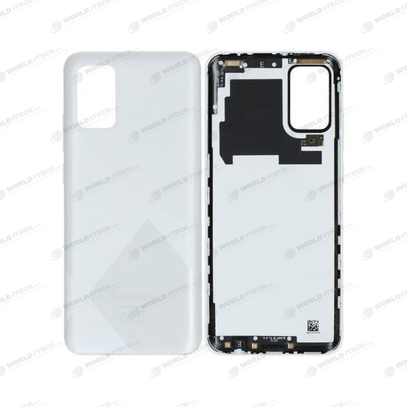 Coque arrière Blanc OFFICIELLE Samsung Galaxy A02s SM-A025G GH81-20242A