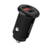 Chargeur rapide voiture 12V vers USB et Type-C