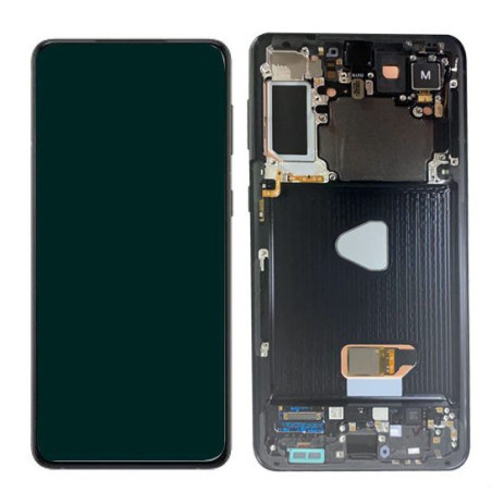 Ecran AMOLED ORIGINE Samsung Noir S21 PLUS SM-G996F service pack officiel GH82-24555A