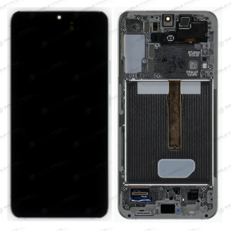 Ecran super AMOLED ORIGINE Samsung  bleu ciel argent S22 Plus SM-S906B GH82-27500B / GH82-27501B