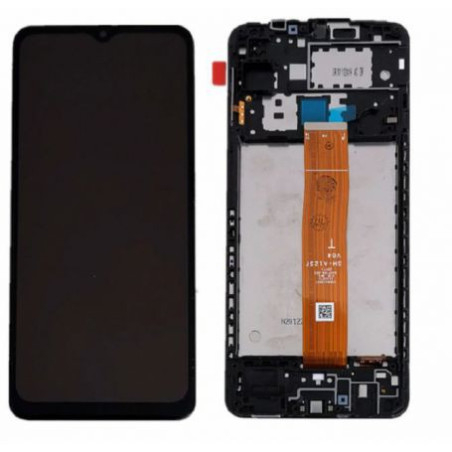 Ecran LCD ORIGINE noir samsung a12 SM-A125f - Kit Outils OFFERT