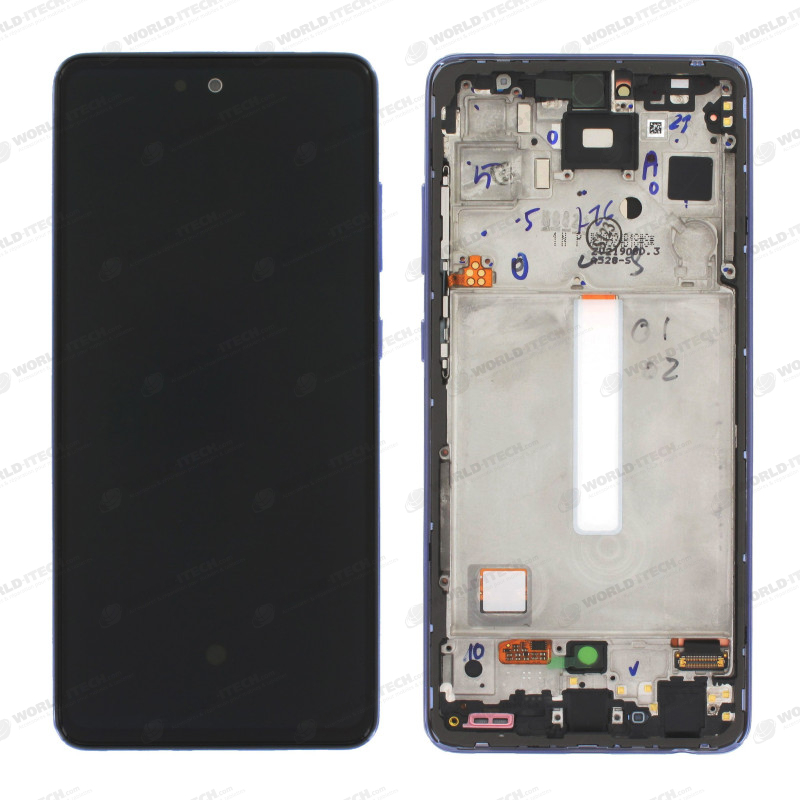 Ecran violet origine OFFICIEL Samsung A52s 5G GH82-26861C / GH82-26863C / GH82-26910C