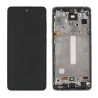 Ecran blanc argent origine OFFICIEL Samsung A52s 5G GH82-26861D / GH82-26863D SM-A528B