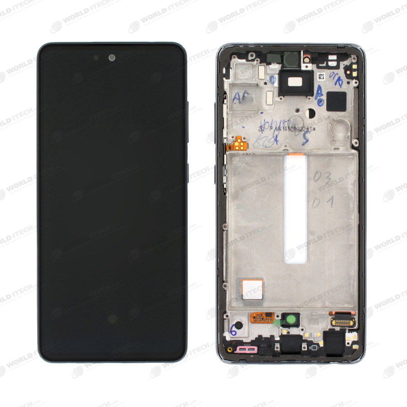 Ecran noir origine OFFICIEL Samsung A52s 5G GH82-26861A / GH82-26863A SM-A528B