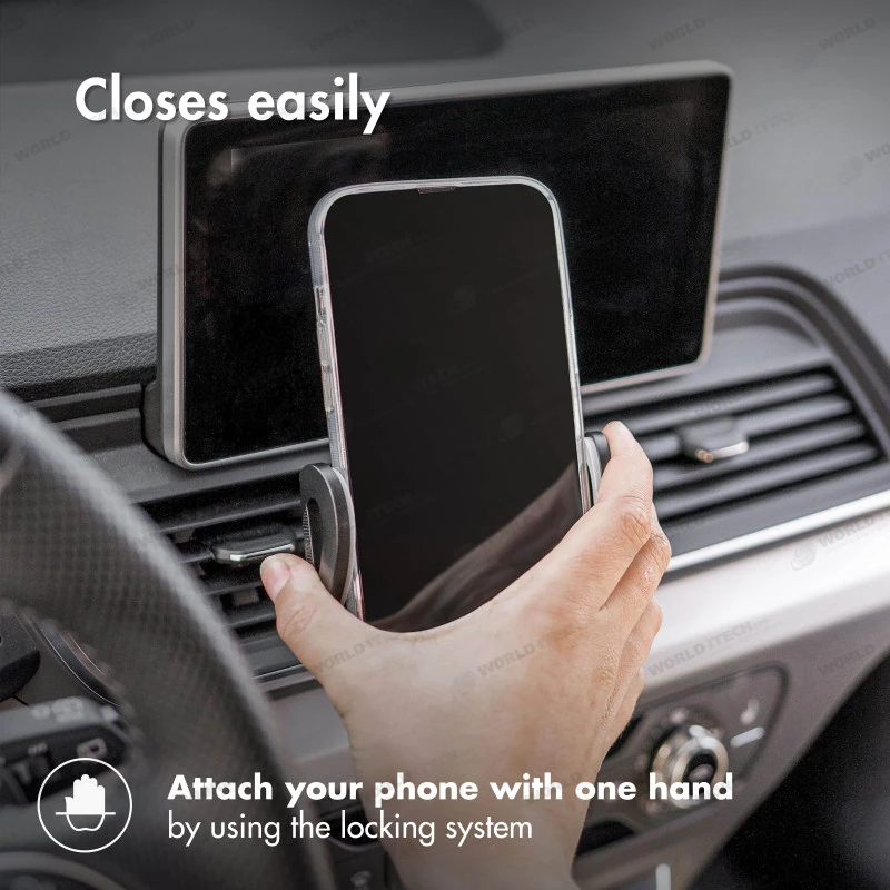 Support Smartphone Grilles Ventilation Voiture