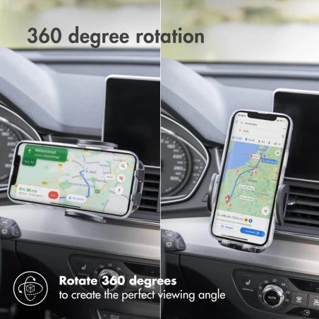 Support Smartphone Grilles Ventilation Voiture