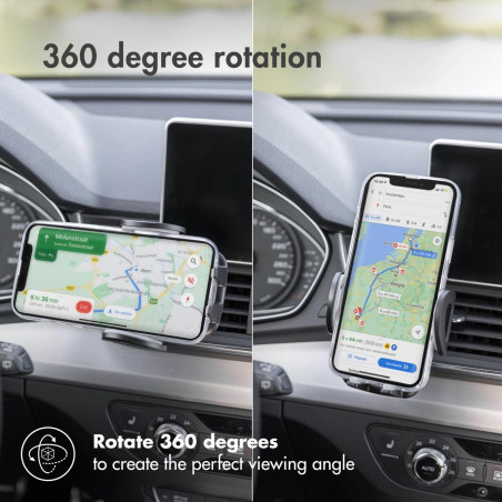 Support Smartphone Grilles Ventilation Voiture