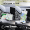 Support Smartphone Grilles Ventilation Voiture