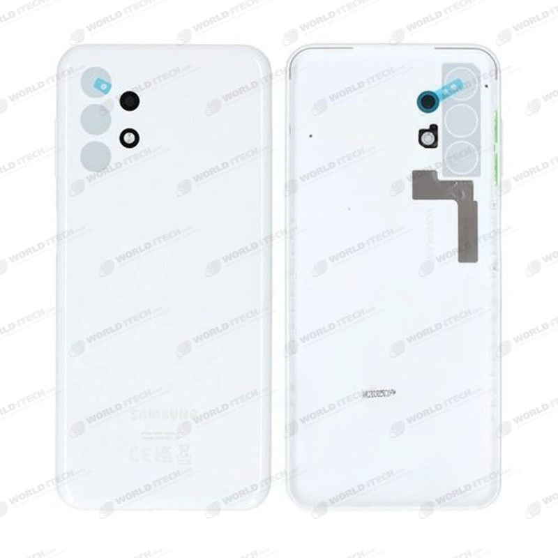Coque arrière blanc OFFICIELLE Samsung Galaxy A13 SM-A135F GH82-28387D