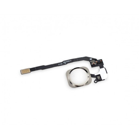Bouton home complet Blanc iPhone 5S SE