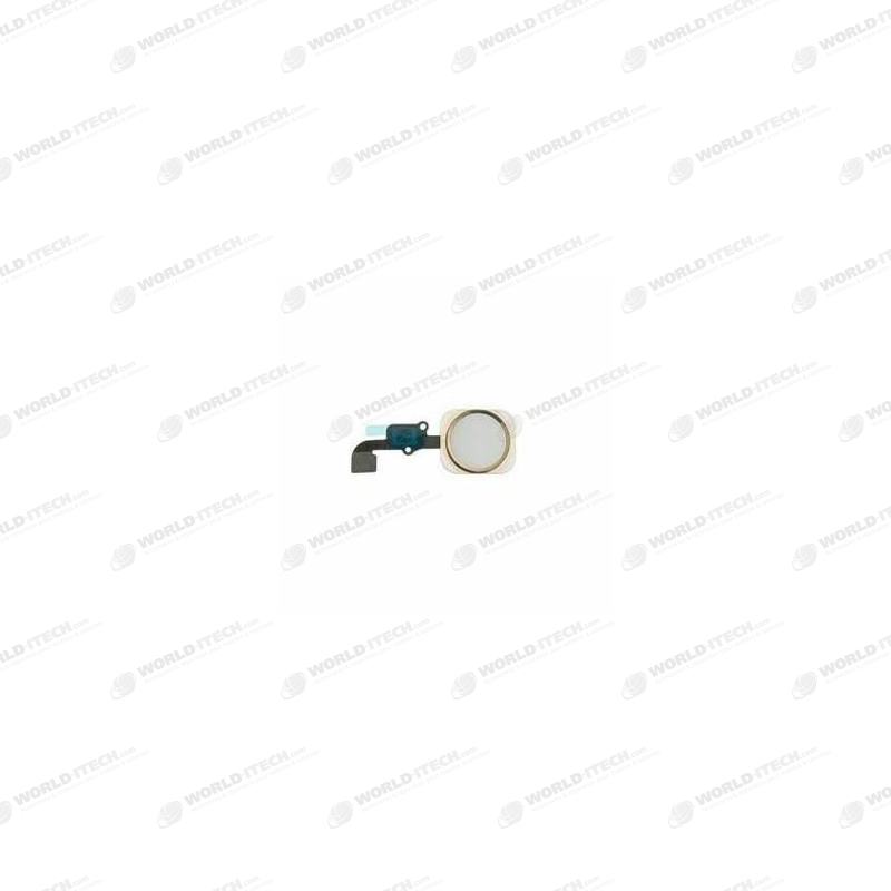 Bouton home complet Blanc Or iPhone 6 / 6 Plus