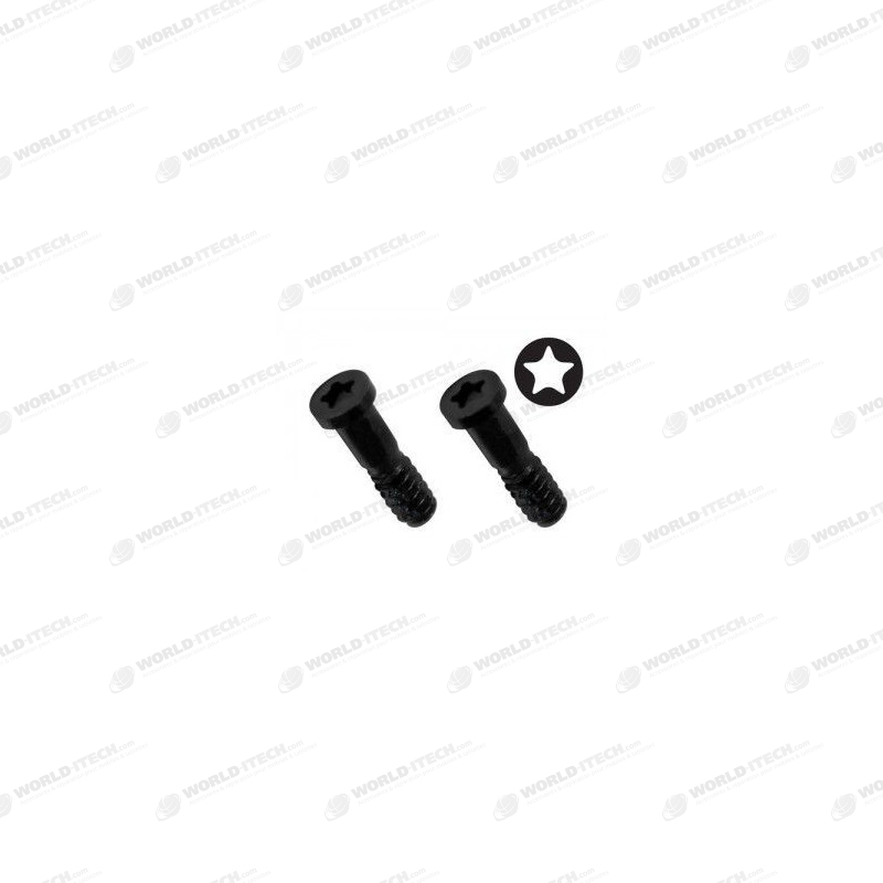 2 Vis Noir Torx Pentalobe Etoile iPhone 5