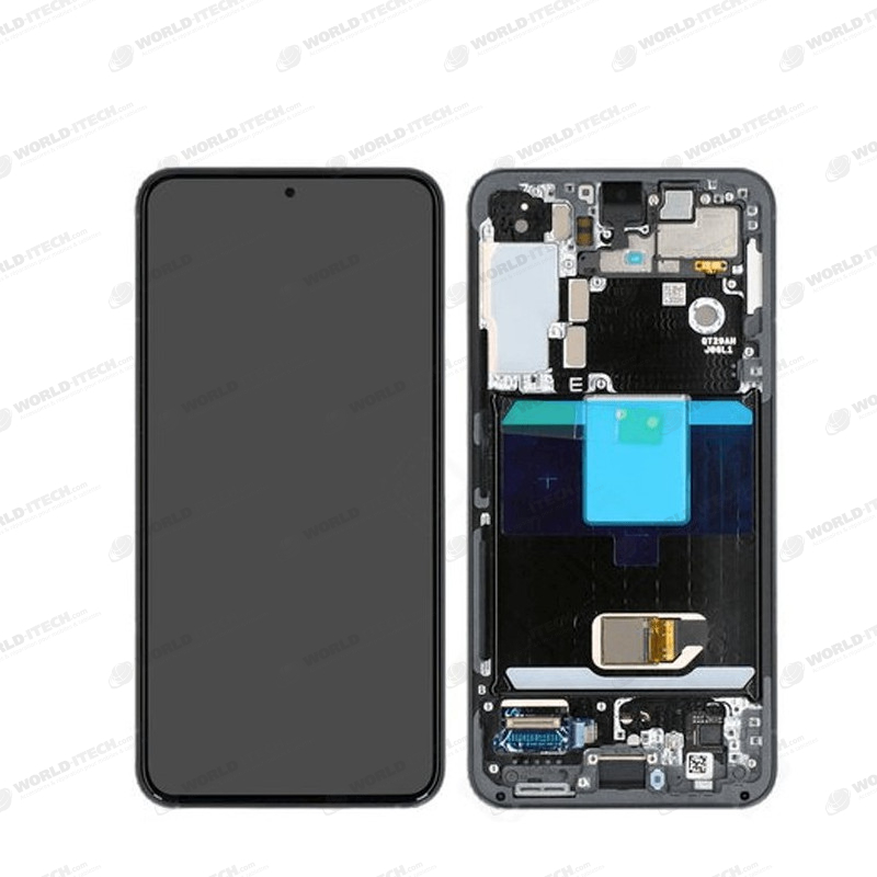 Ecran AMOLED ORIGINE Samsung gris S22 SM-S901B service pack officiel GH82-27520E