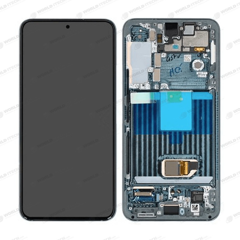 Ecran AMOLED ORIGINE Samsung vert S22 SM-S901 service pack officiel GH82-27520C