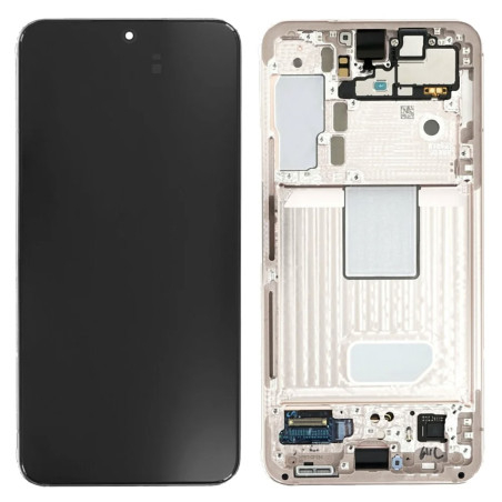 Ecran AMOLED ORIGINE Samsung rose S22 SM-S901B Kit Outils service pack officiel GH82-27520D