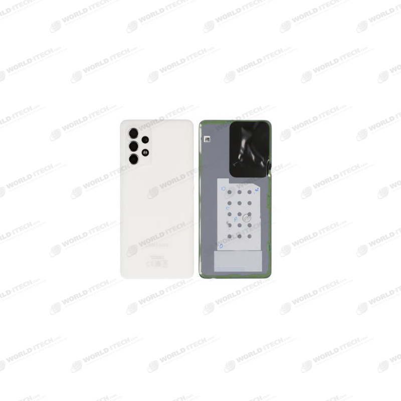 Vitre arrière blanche OFFICIELLE Samsung Galaxy A52s 5G A528B GH82-26858D