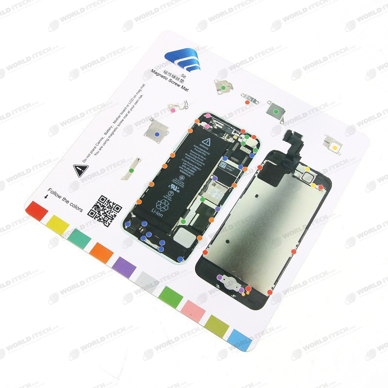 Patron magnétique guide range vis iPhone 5S