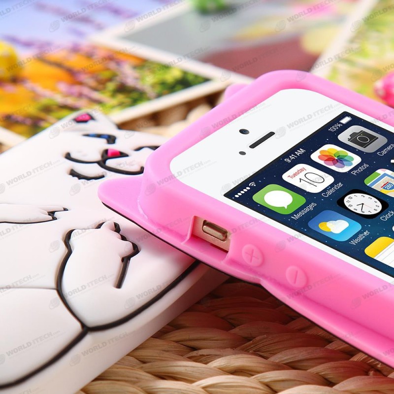 Coque Silicone Chat Fuck iPhone 6 6S