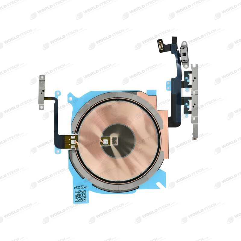 Nappe bouton volume mute recharge sans fil induction QI  iPhone 12 Pro Max