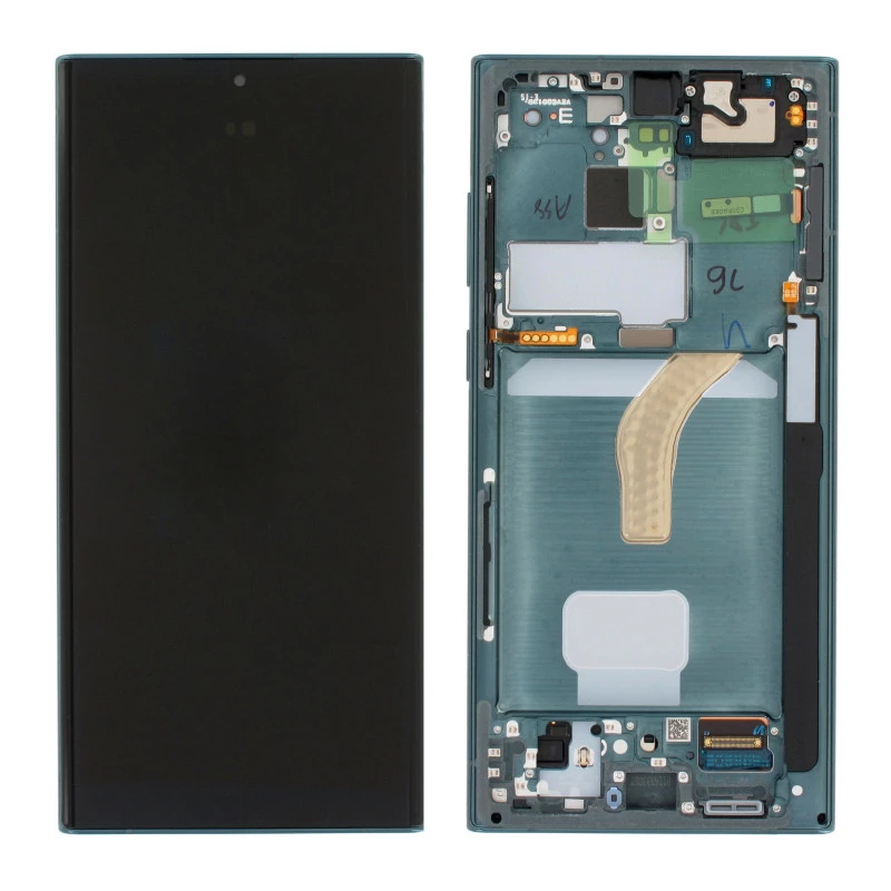 Ecran super AMOLED ORIGINE Samsung vert S22 ULTRA SM-S908B GH82-27488D