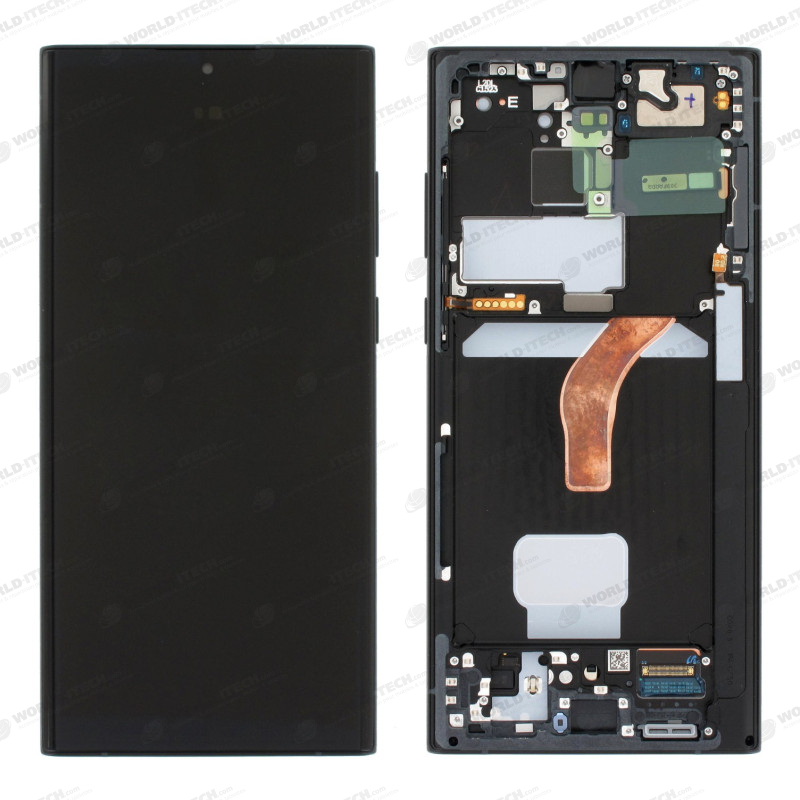 Ecran super AMOLED ORIGINE Samsung noir S22 ULTRA SM-S908B GH82-27488A