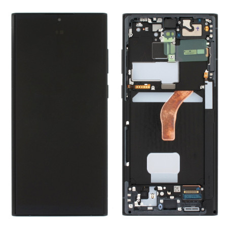 Ecran super AMOLED ORIGINE Samsung noir S22 ULTRA SM-S908B GH82-27488A