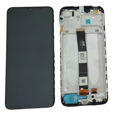 Ecran sur chassis Noir OFFICIEL Xiaomi Redmi 10A 220233L2 560001C3L200
