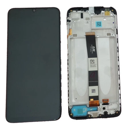 Ecran sur chassis Noir OFFICIEL Xiaomi Redmi 10A 220233L2 560001C3L200