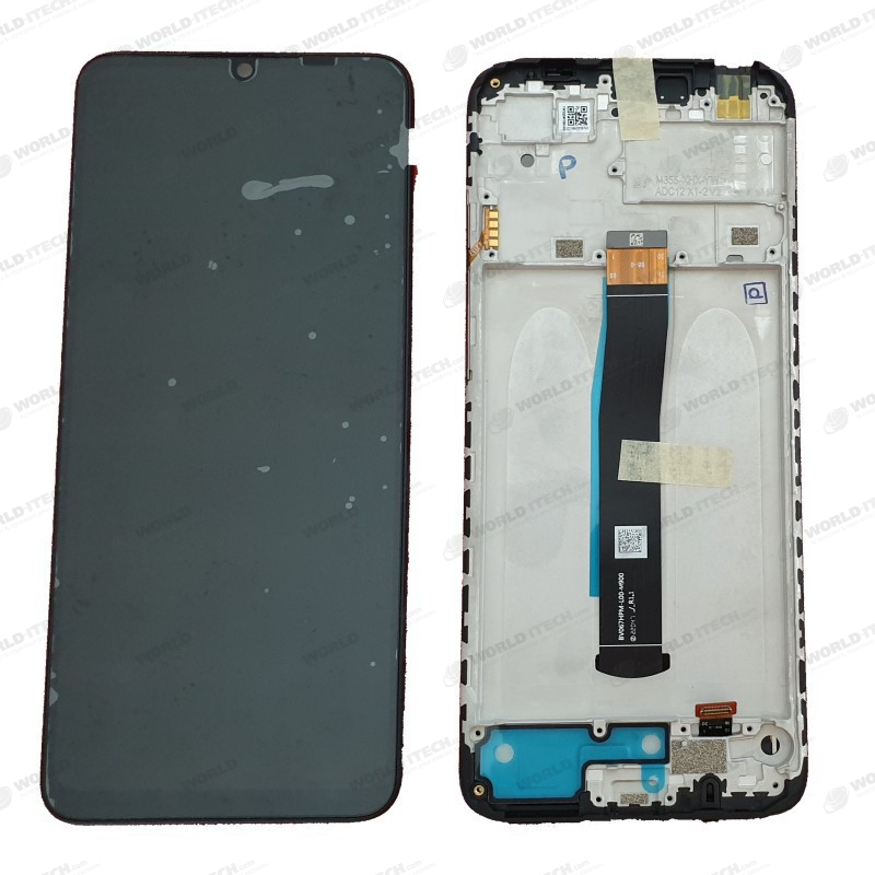 Ecran sur chassis Noir OFFICIEL Xiaomi Redmi 10C 220333Q 560001C3QA00