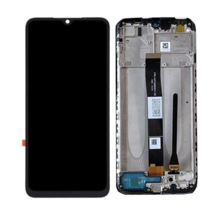 Ecran avec chassis LCD ORIGINE noir Xiaomi Redmi 9A/9C/9AT/10A