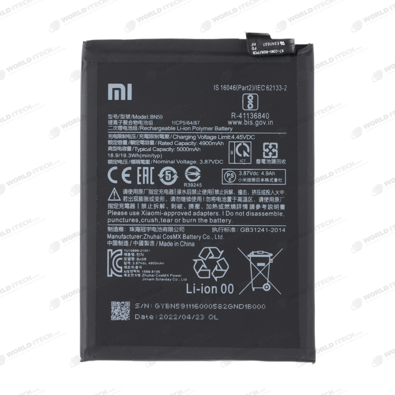 Batterie OFFICELLE Xiaomi Redmi Note 10 4G / 10S