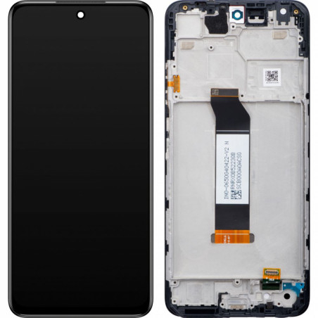 Ecran sur chassis Noir OFFICIEL Xiaomi Redmi Note 10 5G 5600020K1900