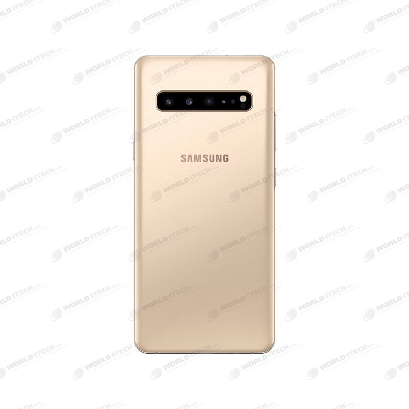 Vitre arrière or gold COMPATIBLE Samsung Galaxy S10 5G SM-G977B