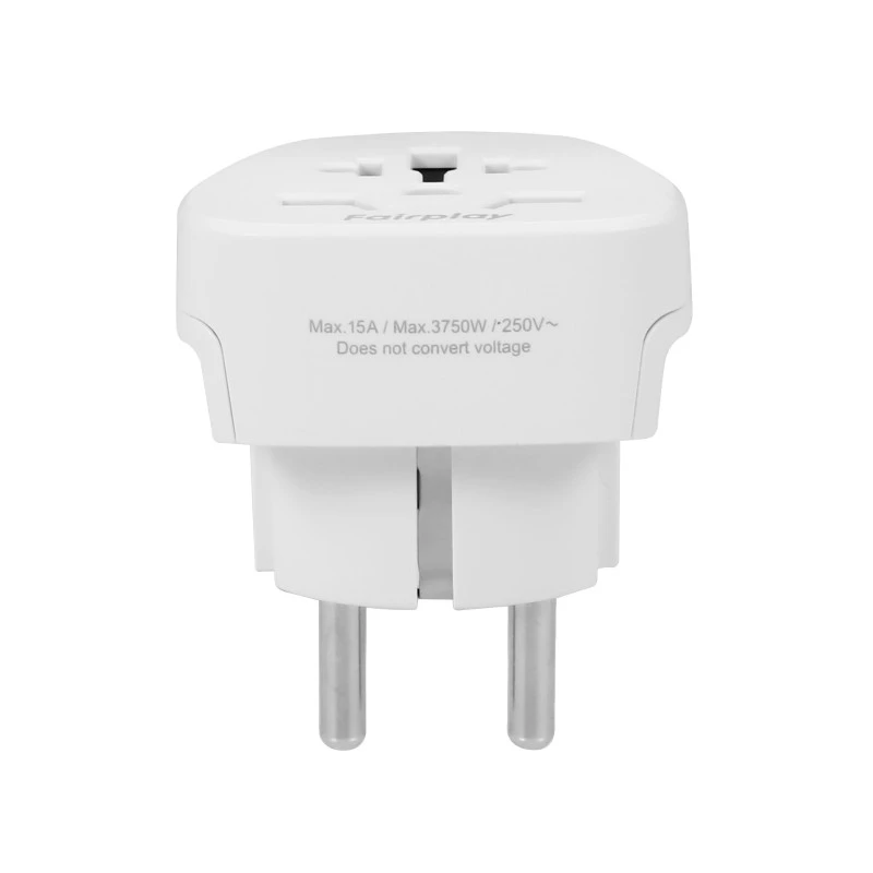 Adaptateur secteur voyage (Monde vers france)