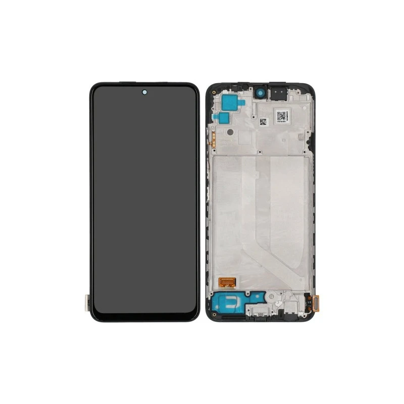 Ecran sur chassis Noir COMPATIBLE Xiaomi Redmi Note 10 4G / 10S