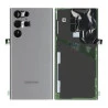 Vitre arrière grise OFFICIELLE Samsung Galaxy S22 Ultra GH82-27457E S908B