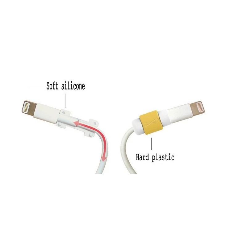 Protection renfort couleur réparation cable iPhone