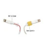 Protection renfort couleur réparation cable iPhone