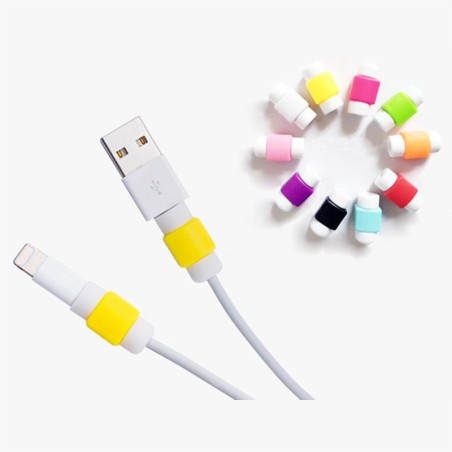 Protection renfort couleur réparation cable iPhone