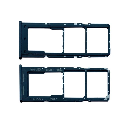 Tiroir Noir Support Carte SIM et Carte Mémoire Samsung A04S SM-A047F GH98-47703A