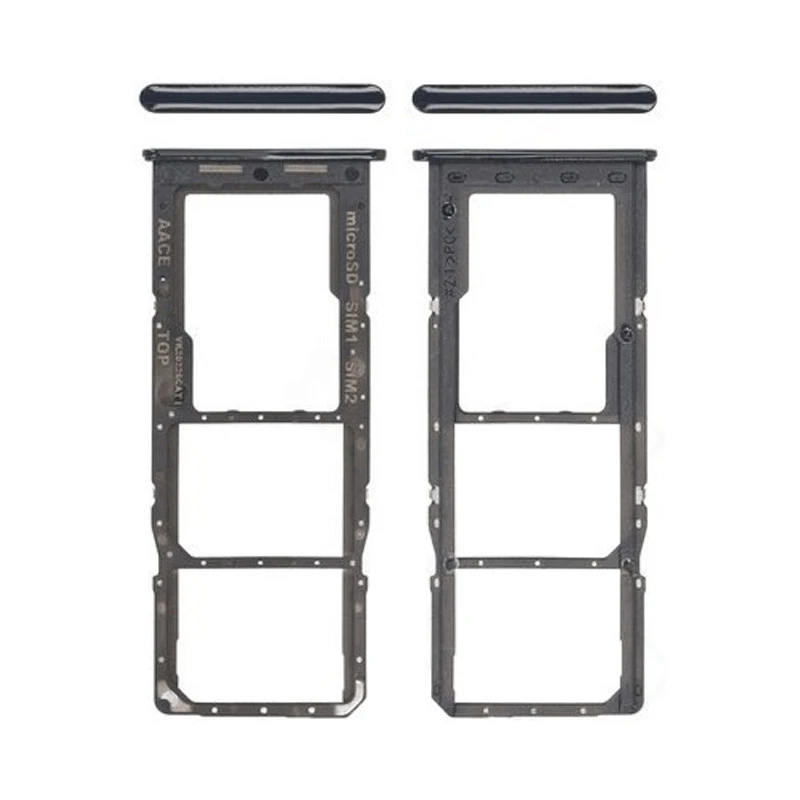 Tiroir Noir Support Carte SIM et Carte Mémoire Samsung A23 5G SM-A236B