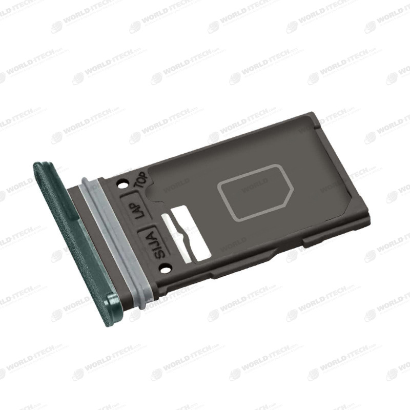 Tiroir vert Support Carte SIM Samsung S22 Ultra