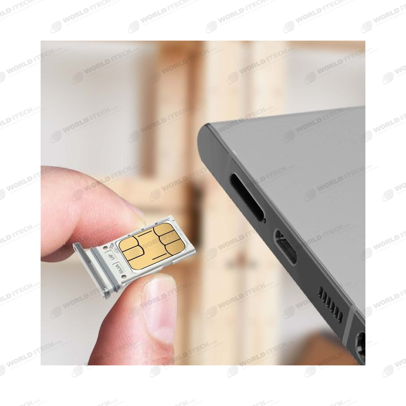 Tiroir blanc Support Carte SIM Samsung S22 Ultra