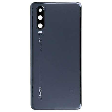 Vitre arrière noir COMPATIBLE Huawei P30 + Kit Outils OFFERT