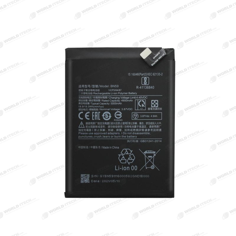Batterie compatible Xiaomi Redmi Note 10 4G / 10S BN59