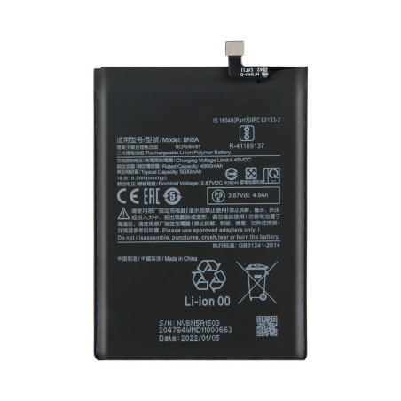 Batterie COMPATIBLE Xiaomi Redmi Note 10 5G BN5A