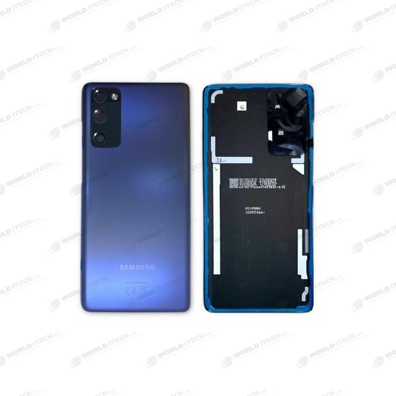 Vitre arrière bleu OFFICIELLE Samsung Galaxy S20 FE SM-G780F GH82-24223A